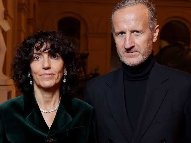 Francesca Bellettini photographed arriving at a public engagement